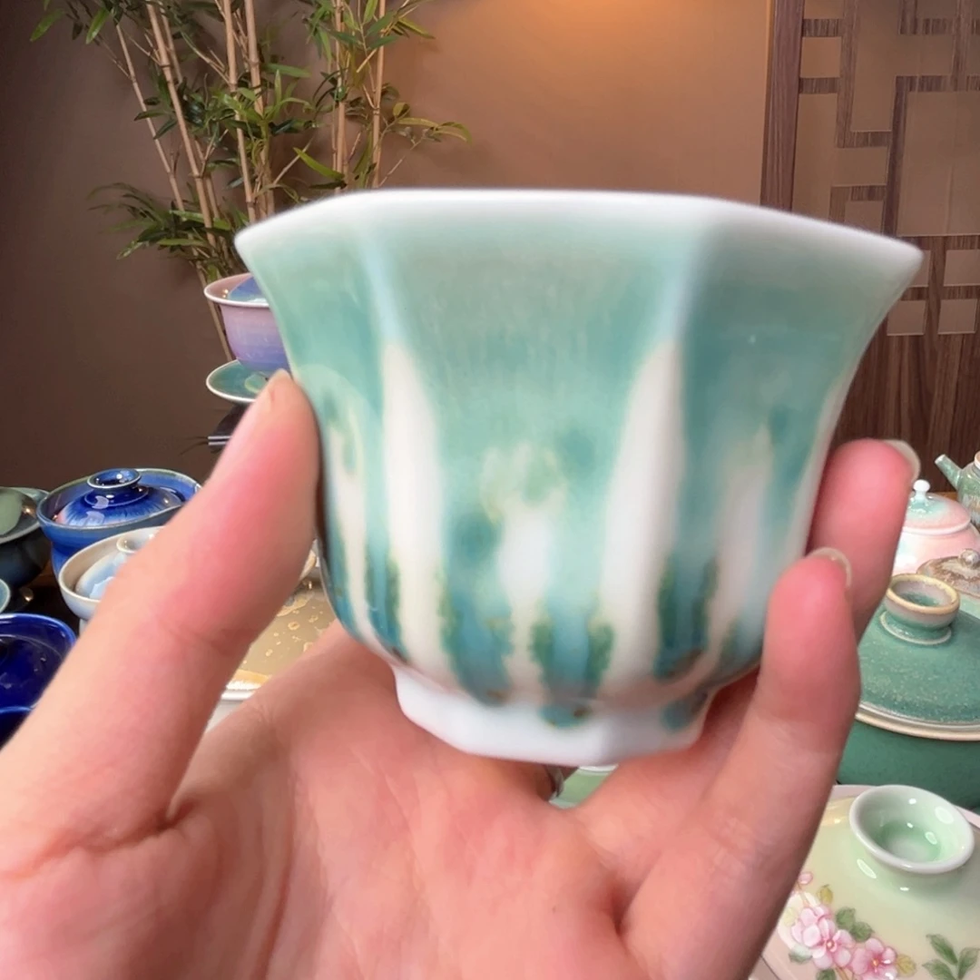 杯景德镇纯手工柴烧茶器