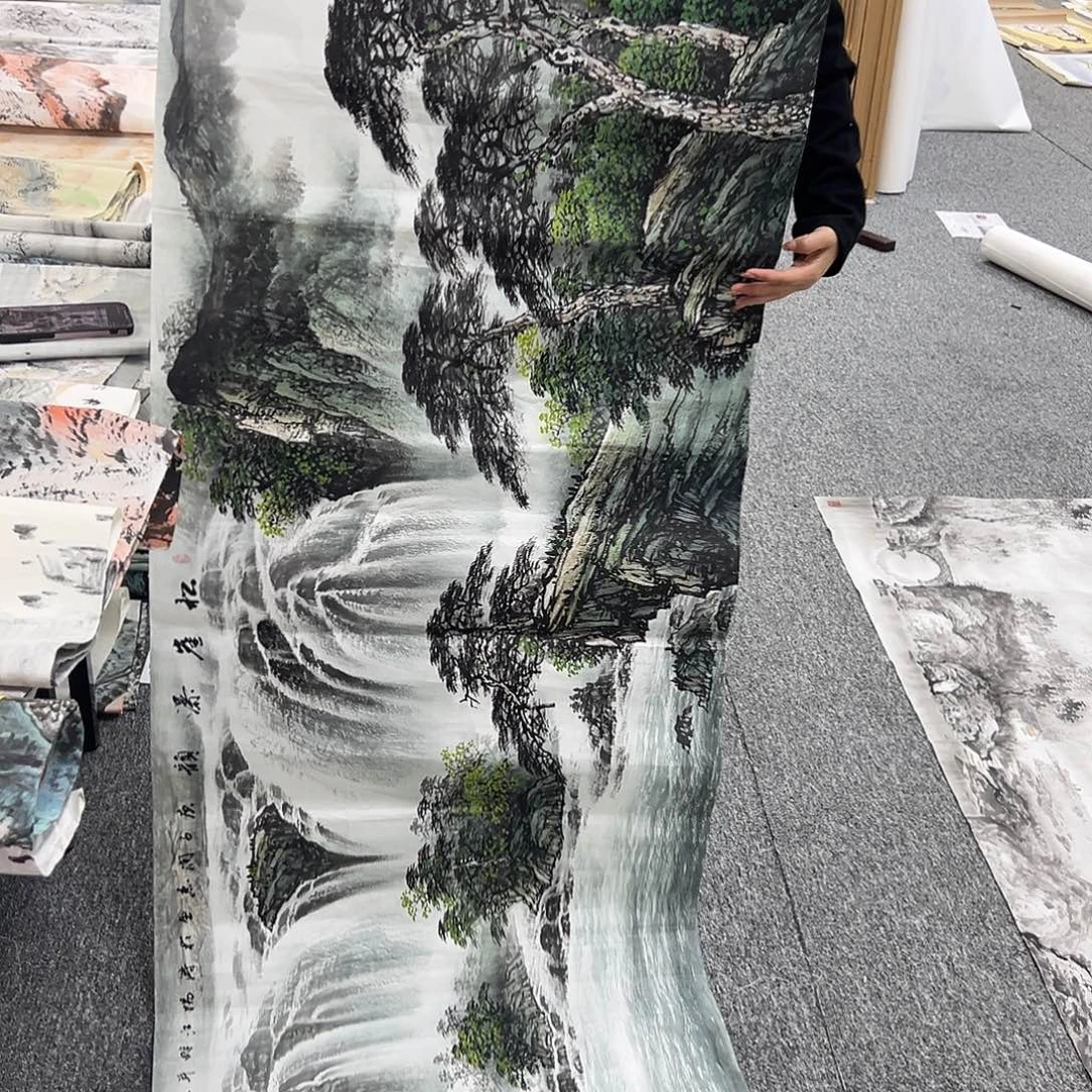 国画国画作品纯手工