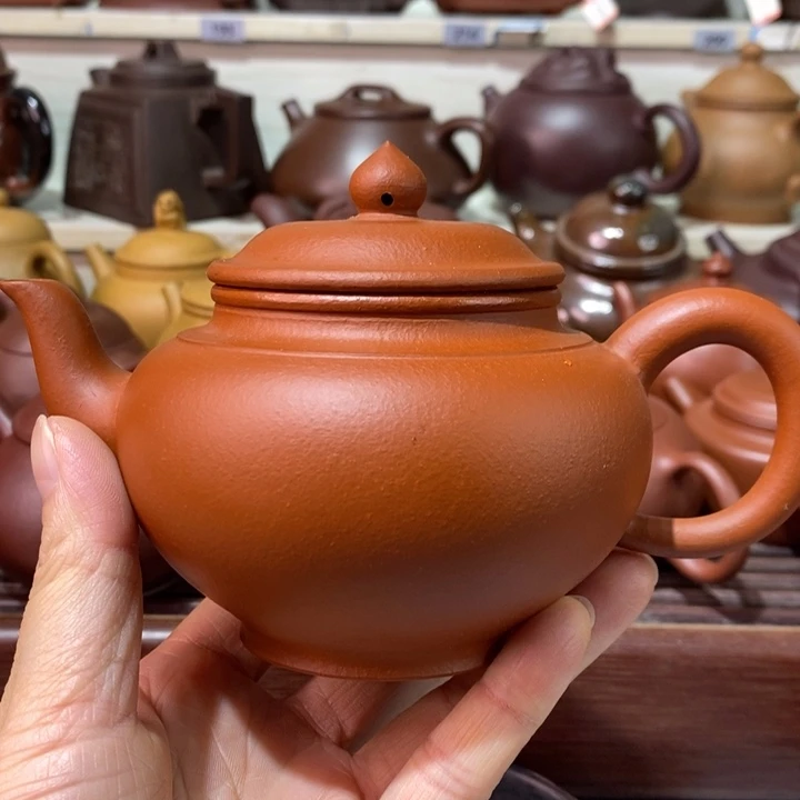 茶壶紫砂微瑕处理一把