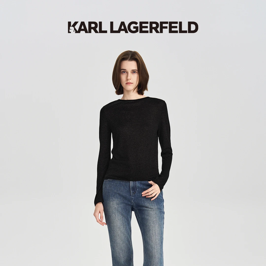 Z071【赵老板专属】KARLLAGERFELD秋季新款羊毛衫M26E2338