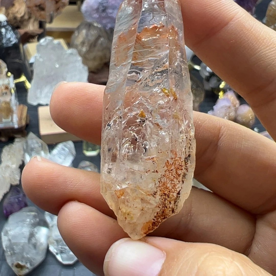 江***馆石材流沙红泥骸骨精品