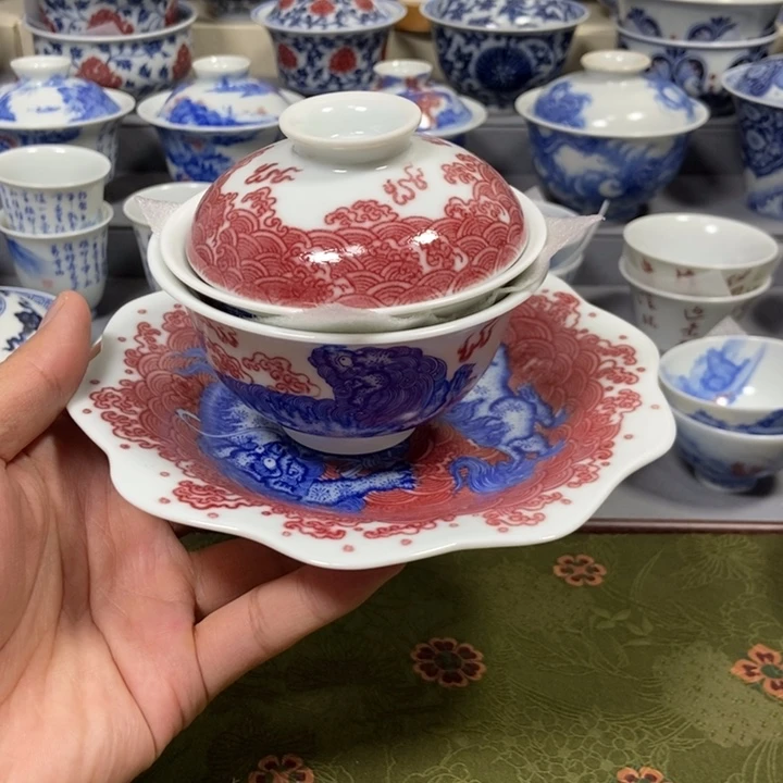 查窑-景德镇非遗陶瓷艺术品（3件套）
