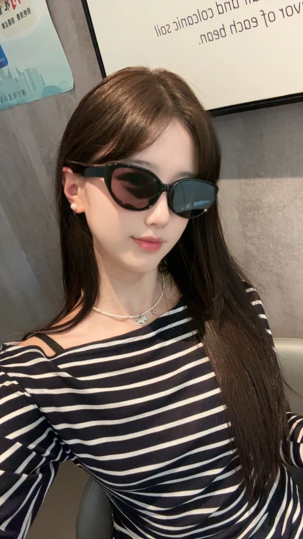 明星同款猫眼眼睛韩版防晒百搭款时尚防紫外线