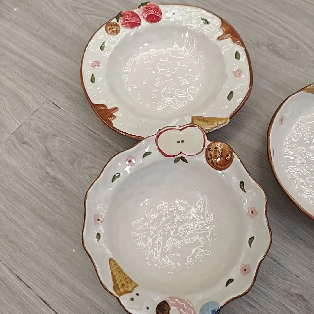 睡*饱微瑕陶瓷餐具釉下彩