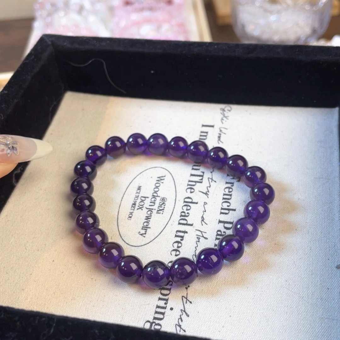 紫晶手链未镶嵌乌拉圭