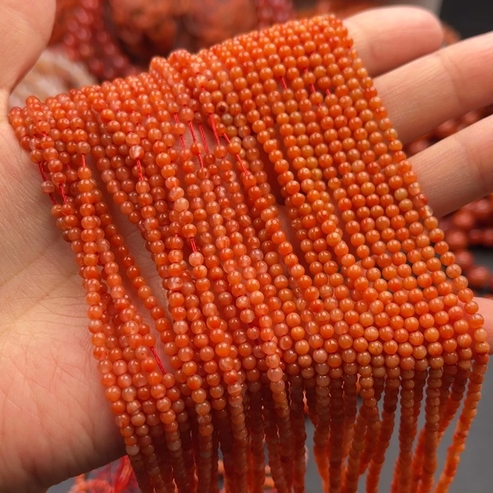 南红玛瑙未镶嵌多样性发货默认微瑕称重2.8mm2条