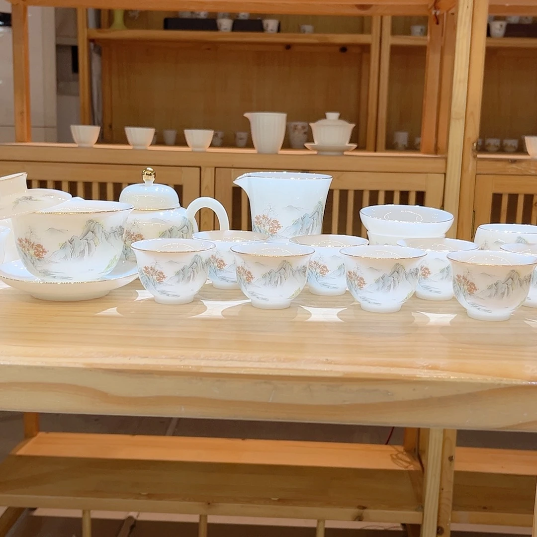 【御瓷斋】璞玉瓷套装