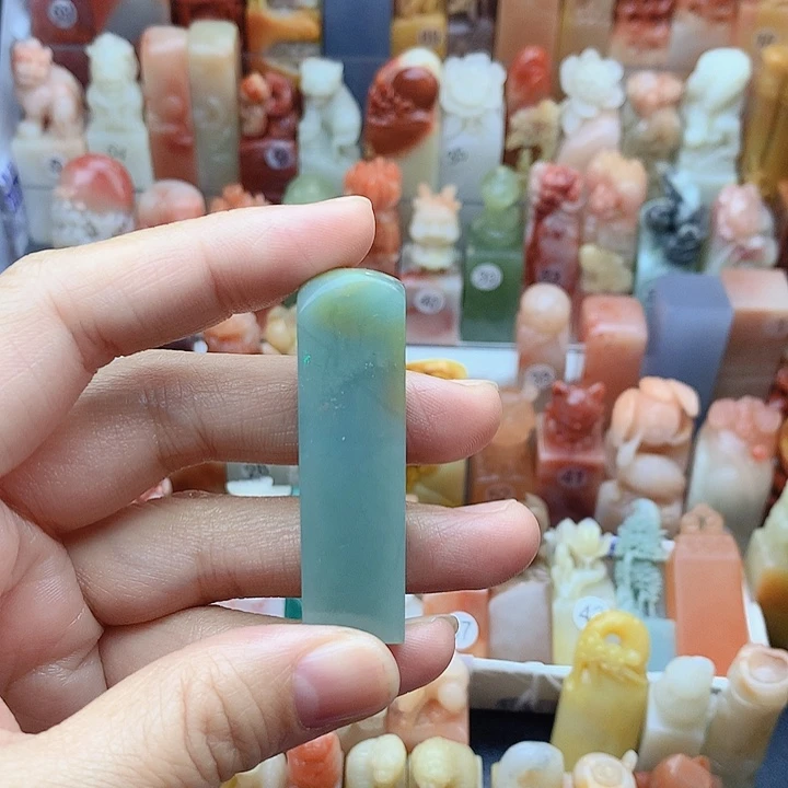 静***考印石昌化石名章定制
