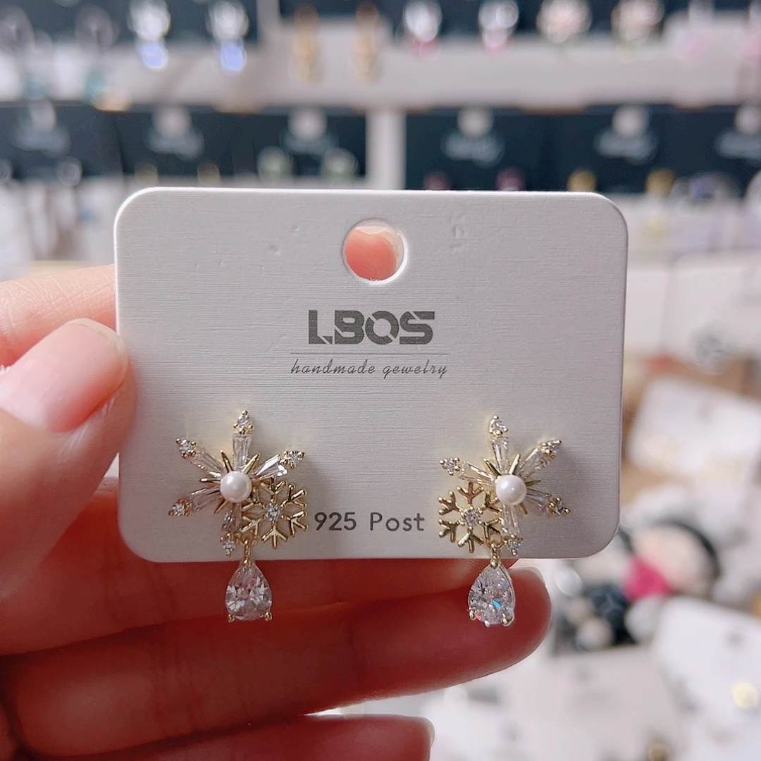 森***u琉璃纯铜合金耳环的