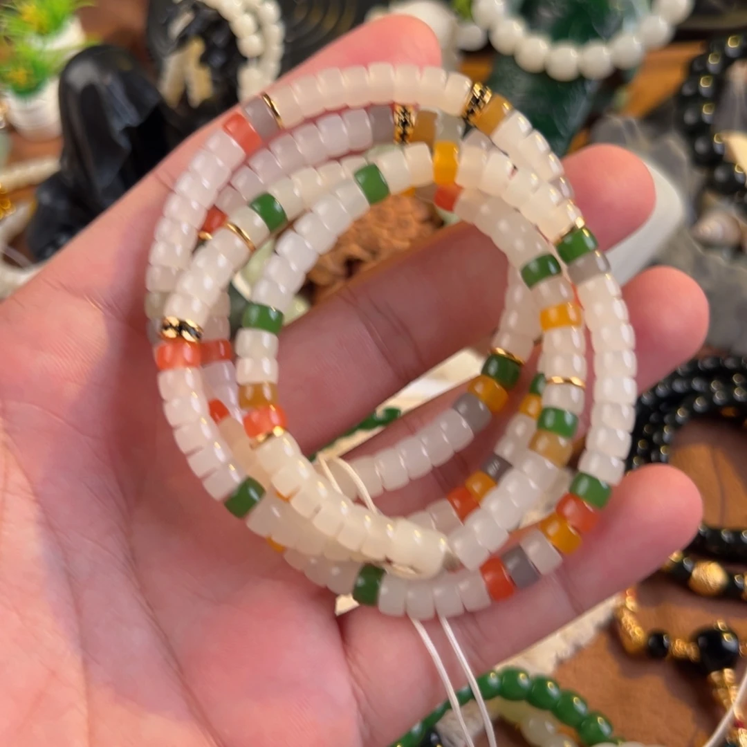 魔***河颈饰未镶嵌和田玉