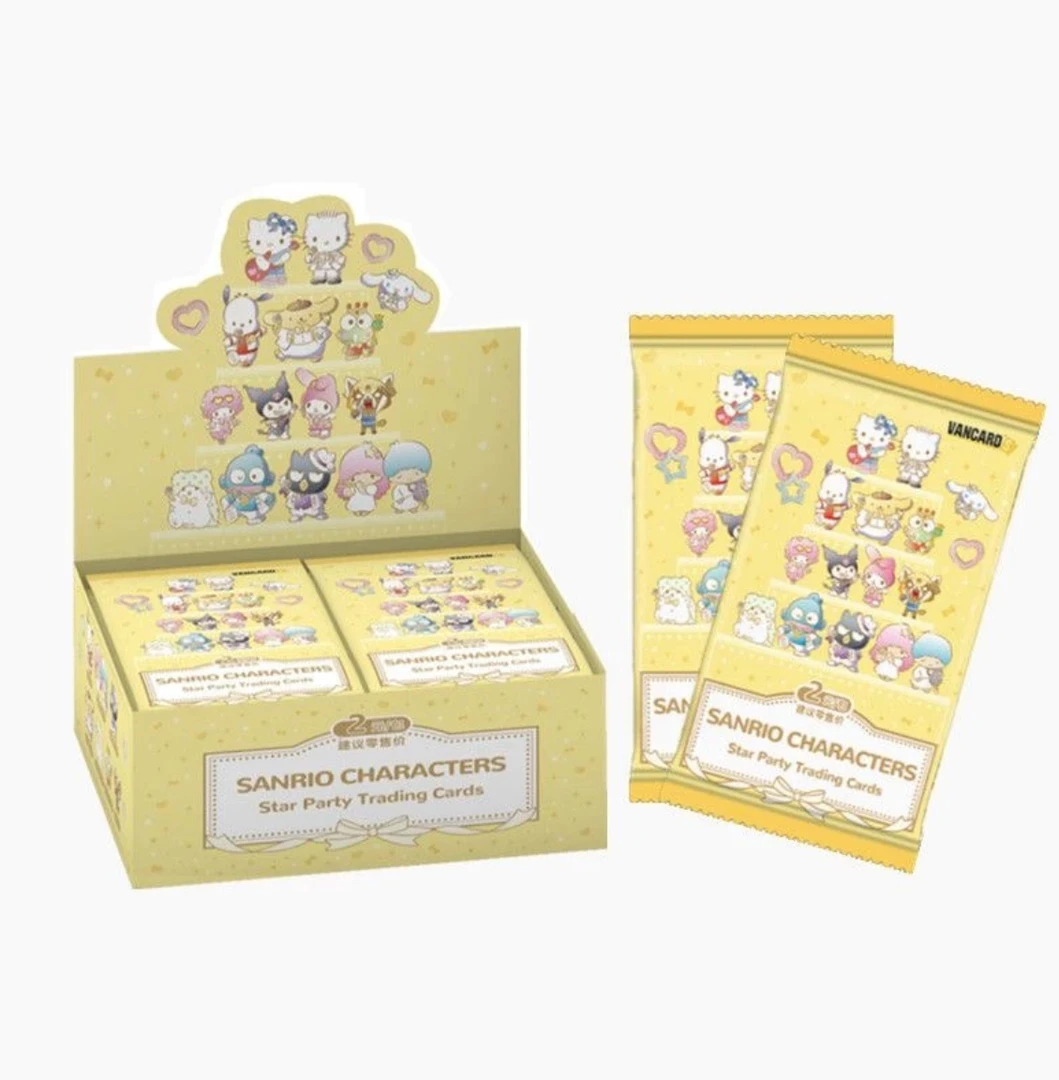 【浮浮9.9元多K】万画云游三丽鸥家族萌星派对2元包收藏卡牌代拆