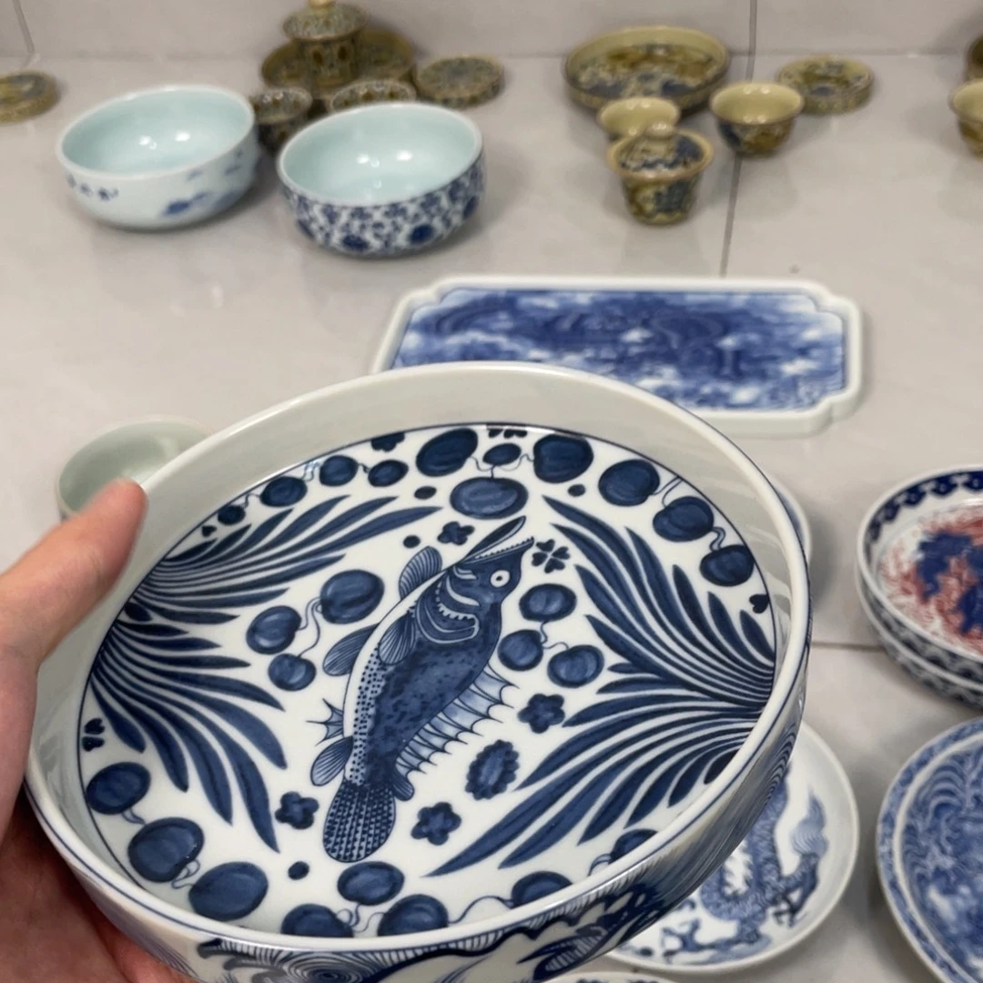 摆件景德镇玉藻壶承jjj