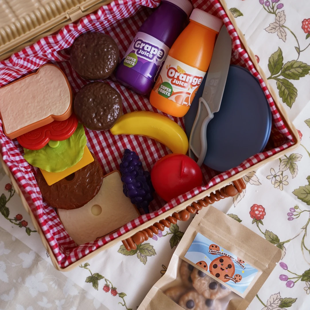 儿童过家家玩具 露营野餐盒 儿童节生日礼物