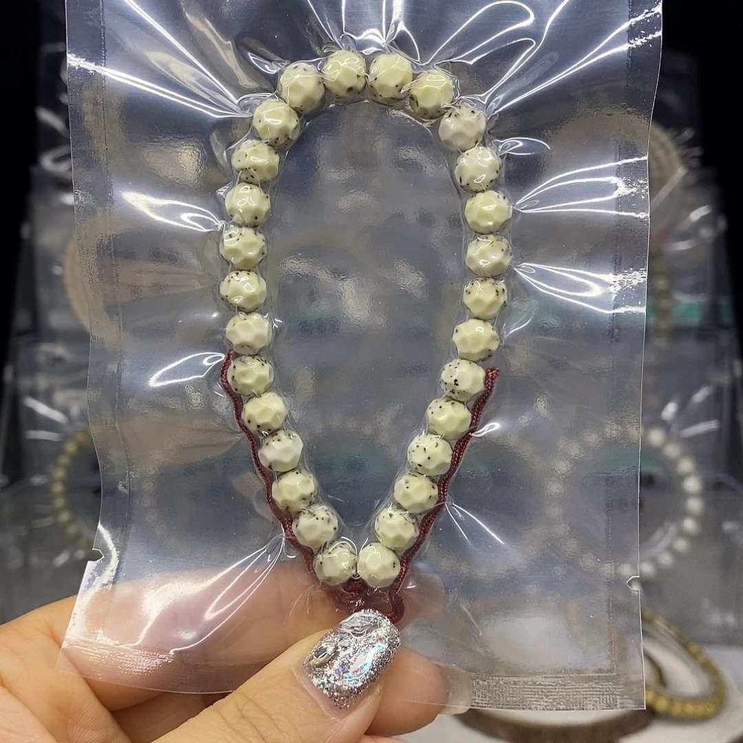 星月菩提手串8圆 石玉 无相