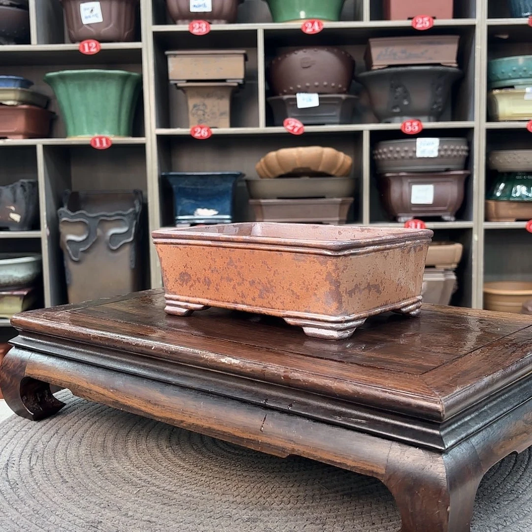 紫砂花盆紫砂的味道真的是很