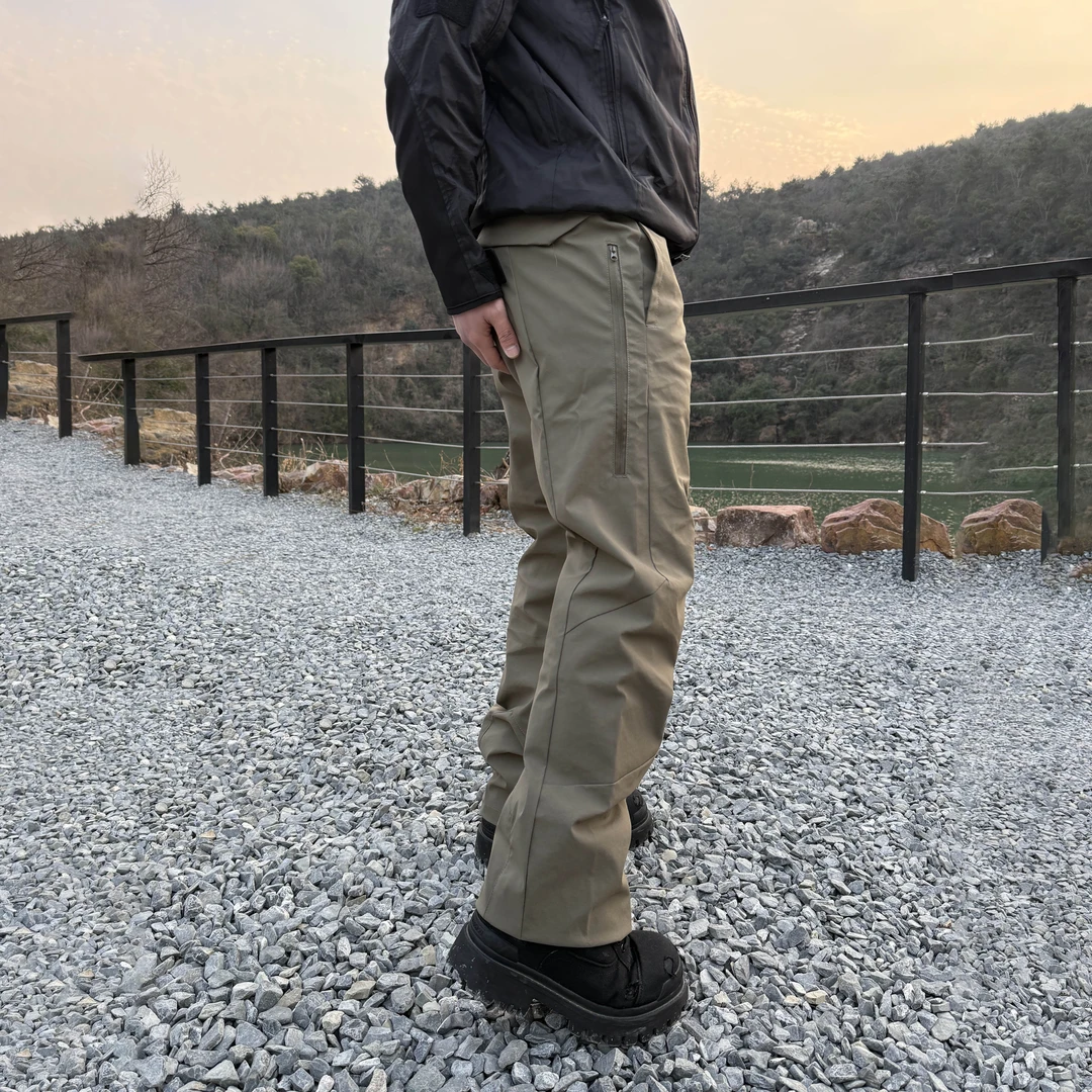 春季鸟家macai买菜神裤T800机能速干户外直筒冲锋裤运动休闲长裤