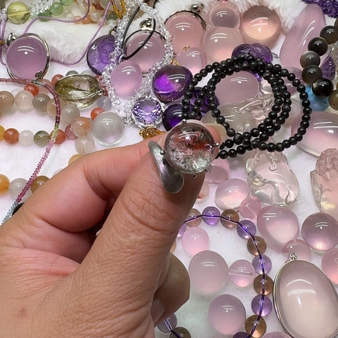 水晶珠宝半成品未镶嵌醒**梦