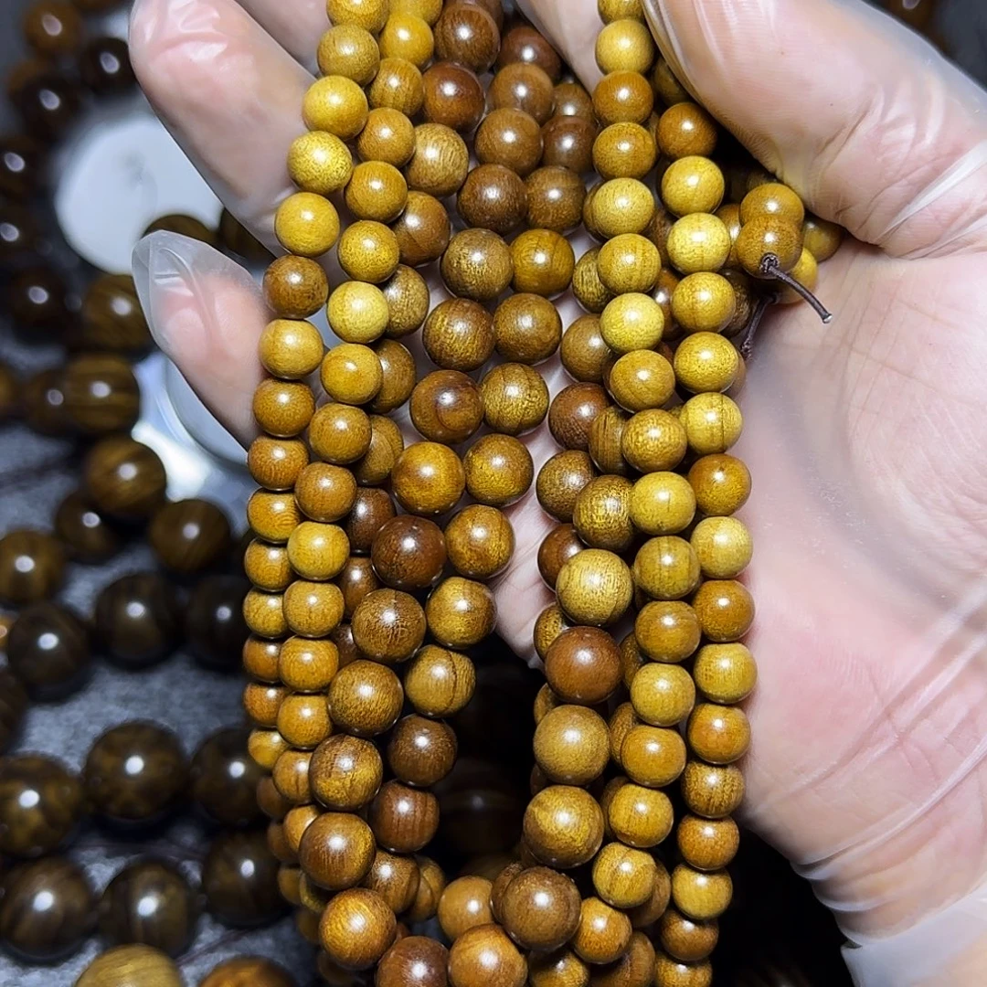 金丝楠手串/手链1.0*108