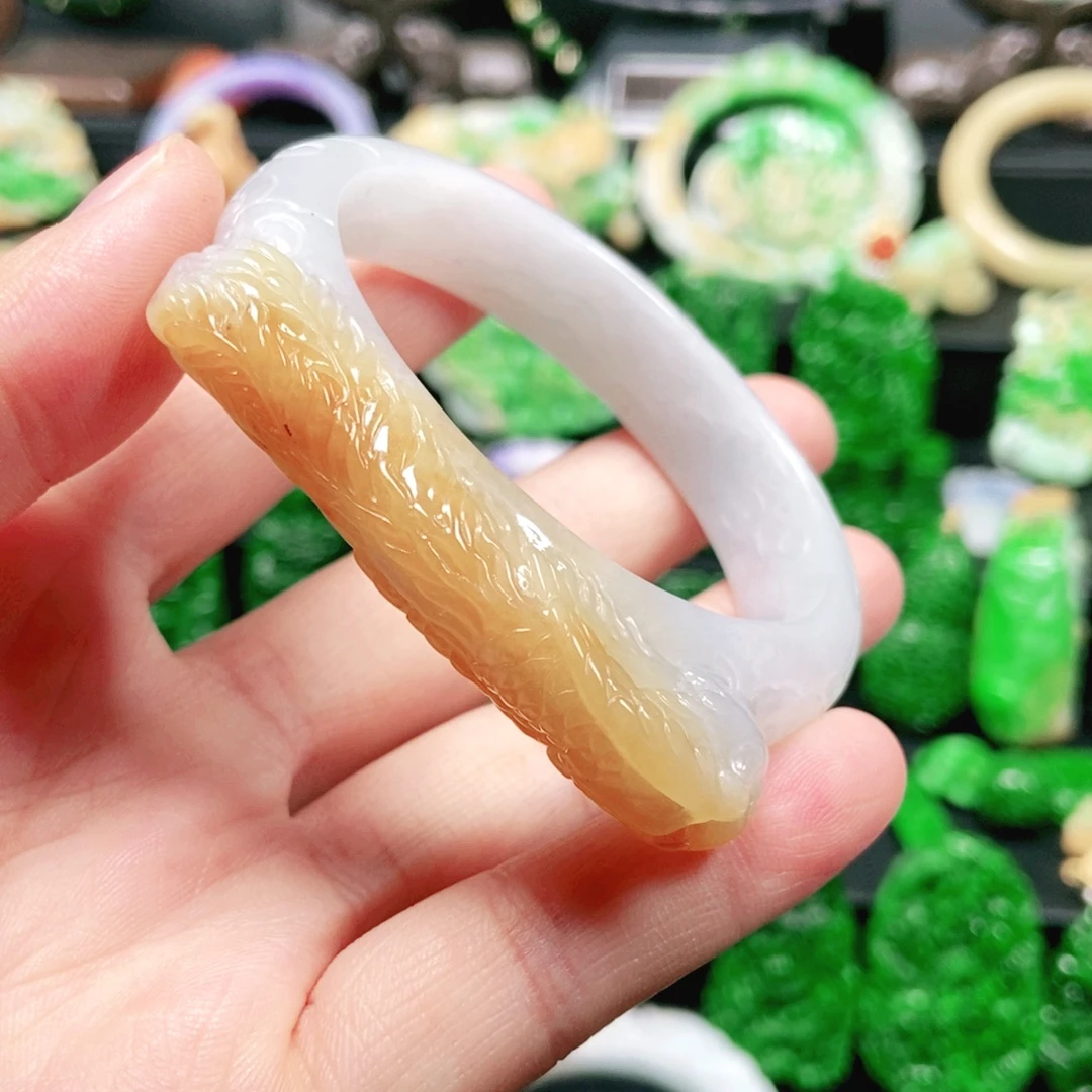 未镶嵌手镯翡翠翡翠手镯