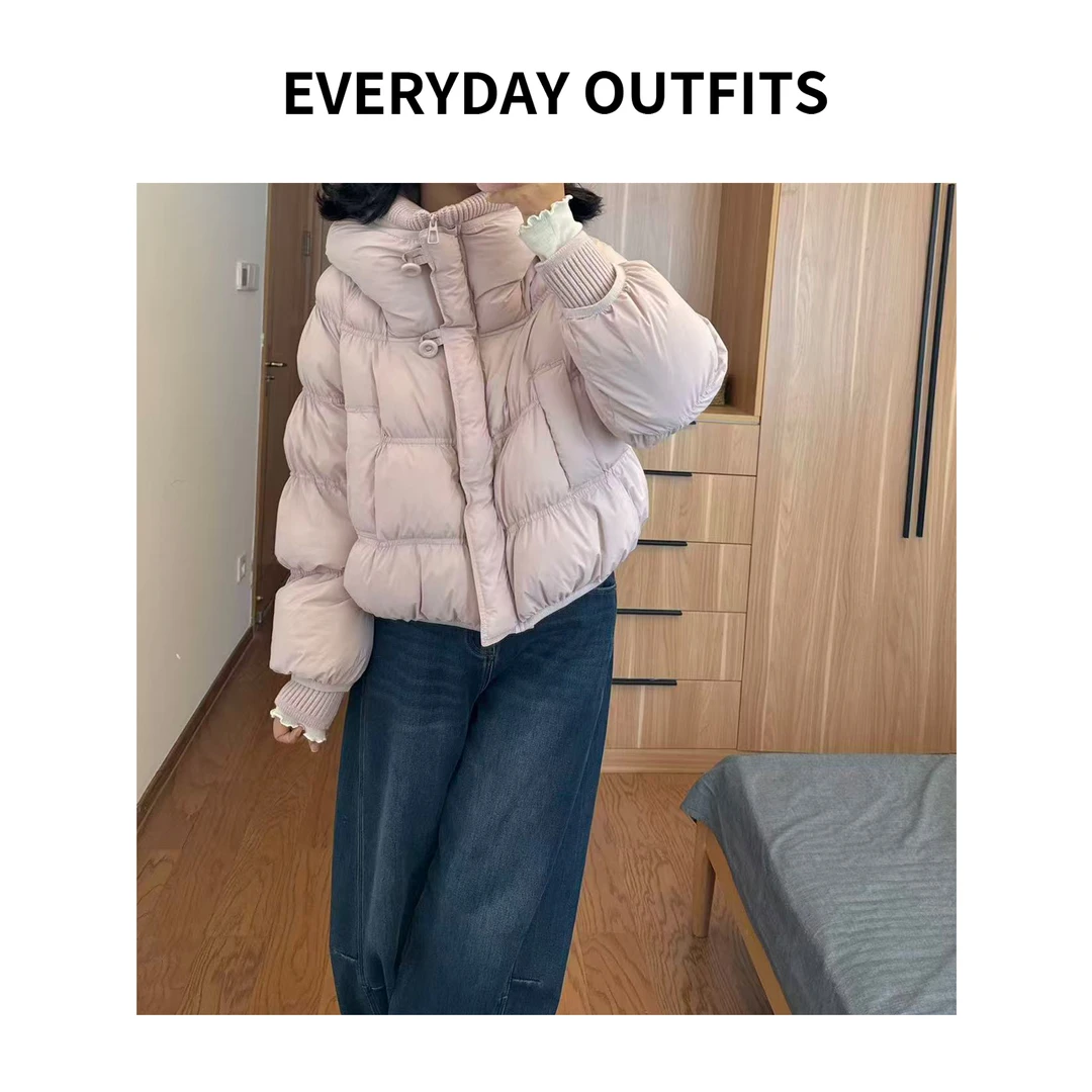 RIDA. 【新国标系列】轻软毛毛虫·羽绒服5L07保暖百搭设计感 5y225