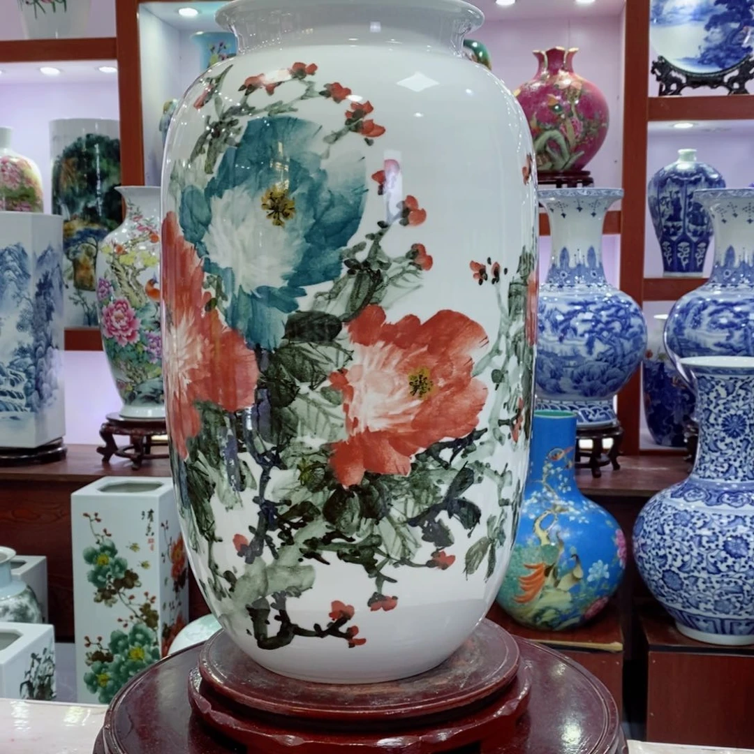 瓷片景德镇手工手绘