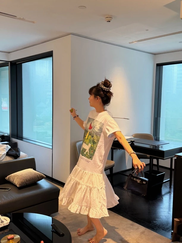 SEVENFUOO -【少女时代】T恤裙子