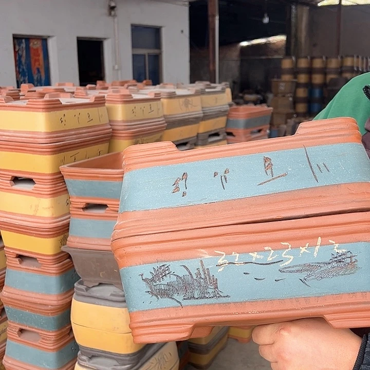 紫砂花盆不好意思了哦莫这