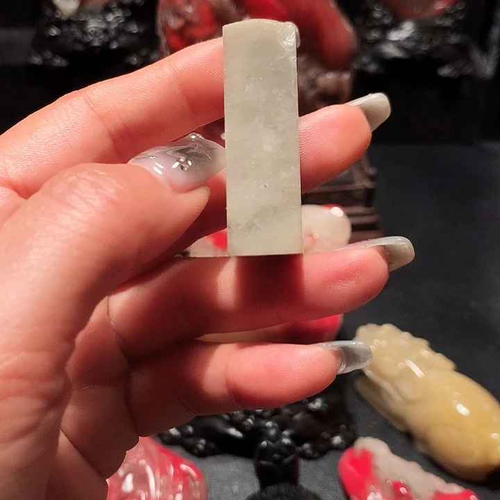 昌化石松**年大师作品漂亮