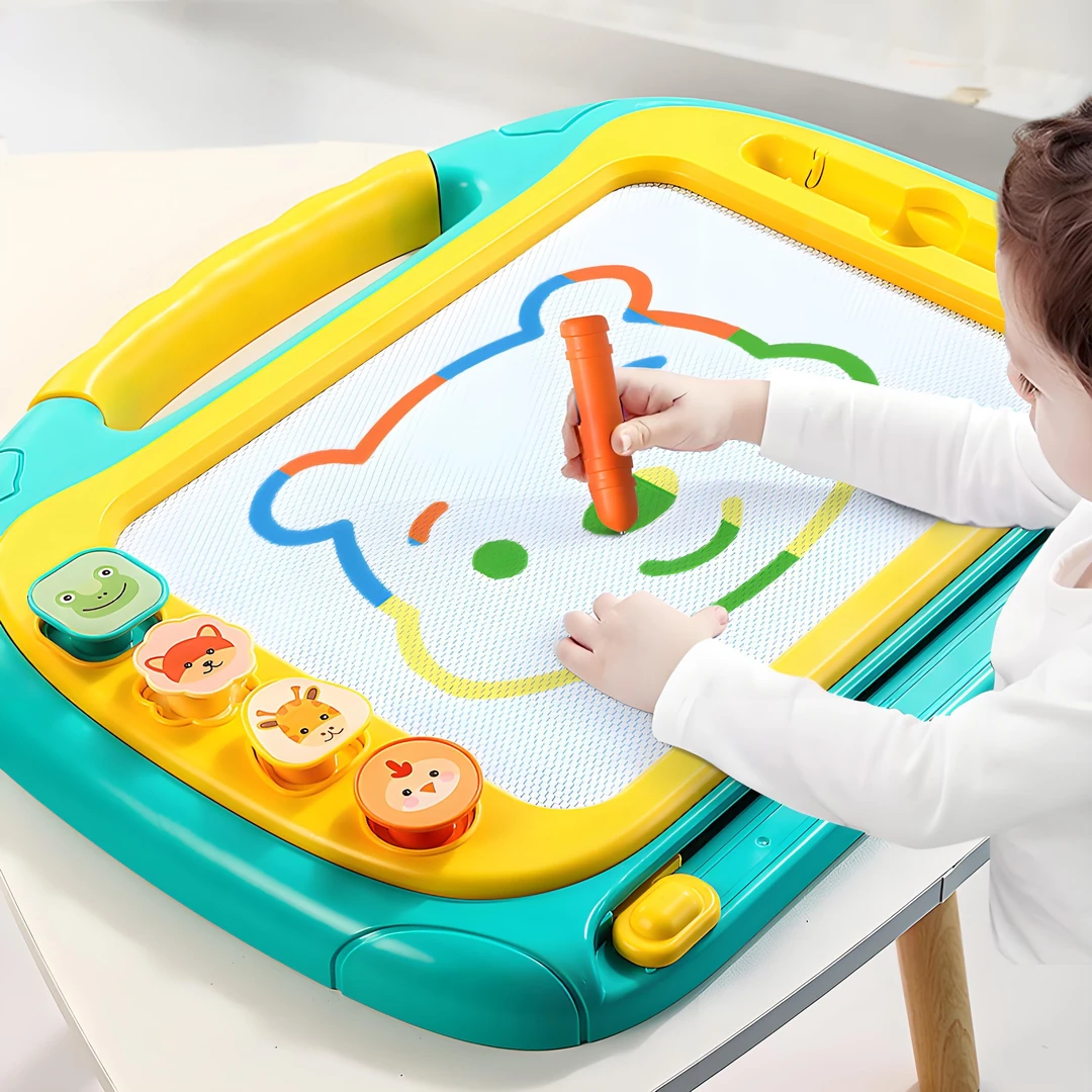 儿童画板磁性婴幼儿宝宝画画板写字板磁力涂鸦男女孩绘画益智玩具