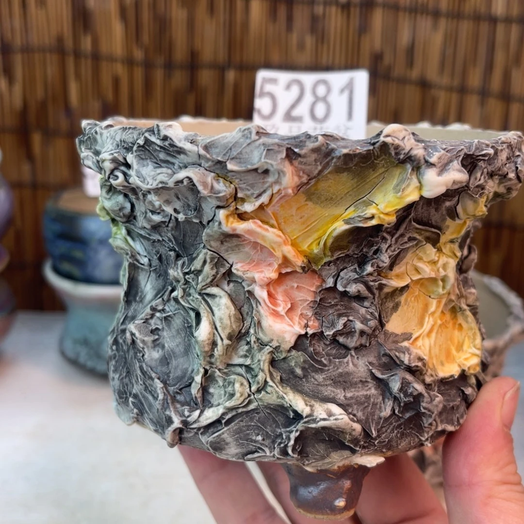 景德镇陶瓷玖品花盆
