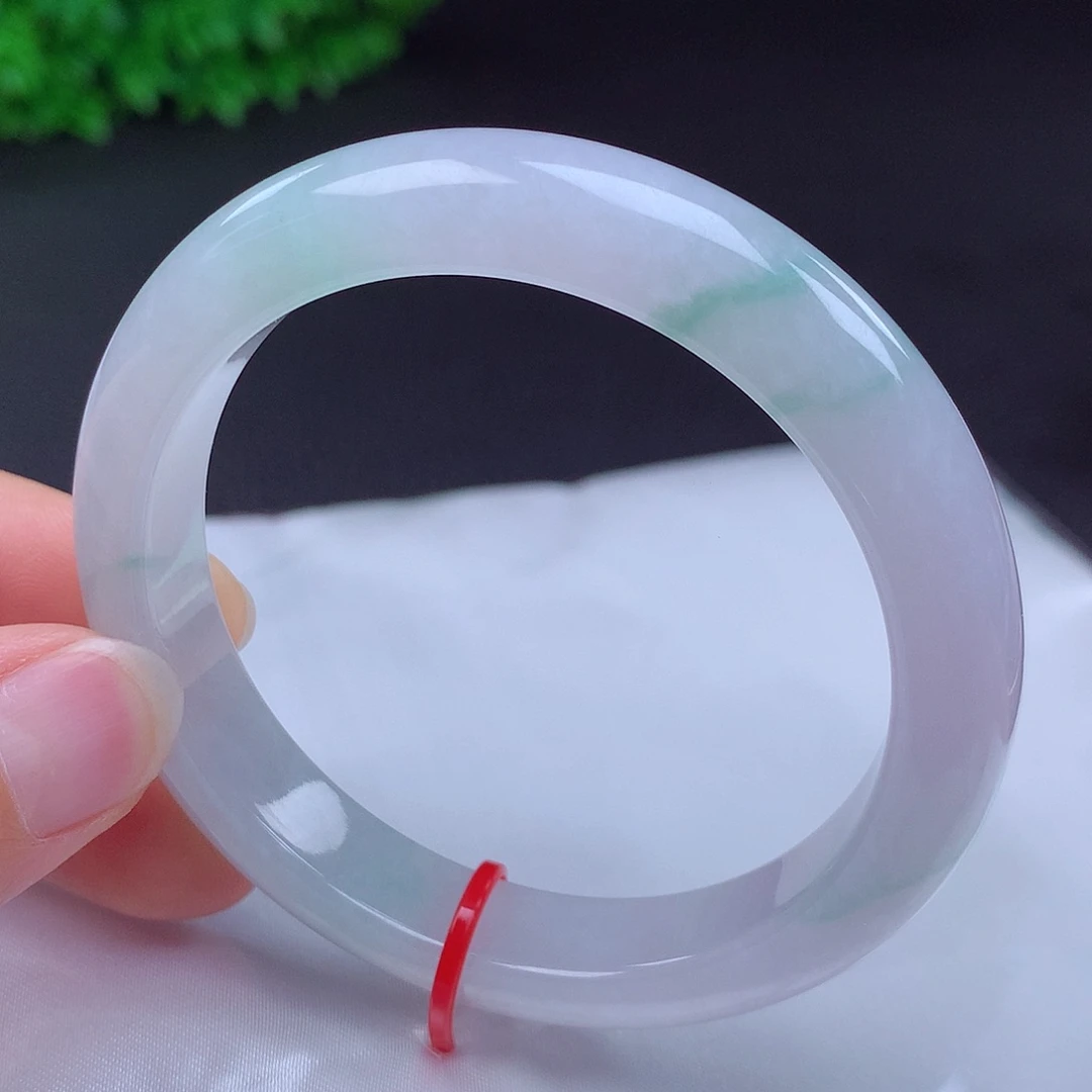 翡翠未镶嵌手镯54圈432604