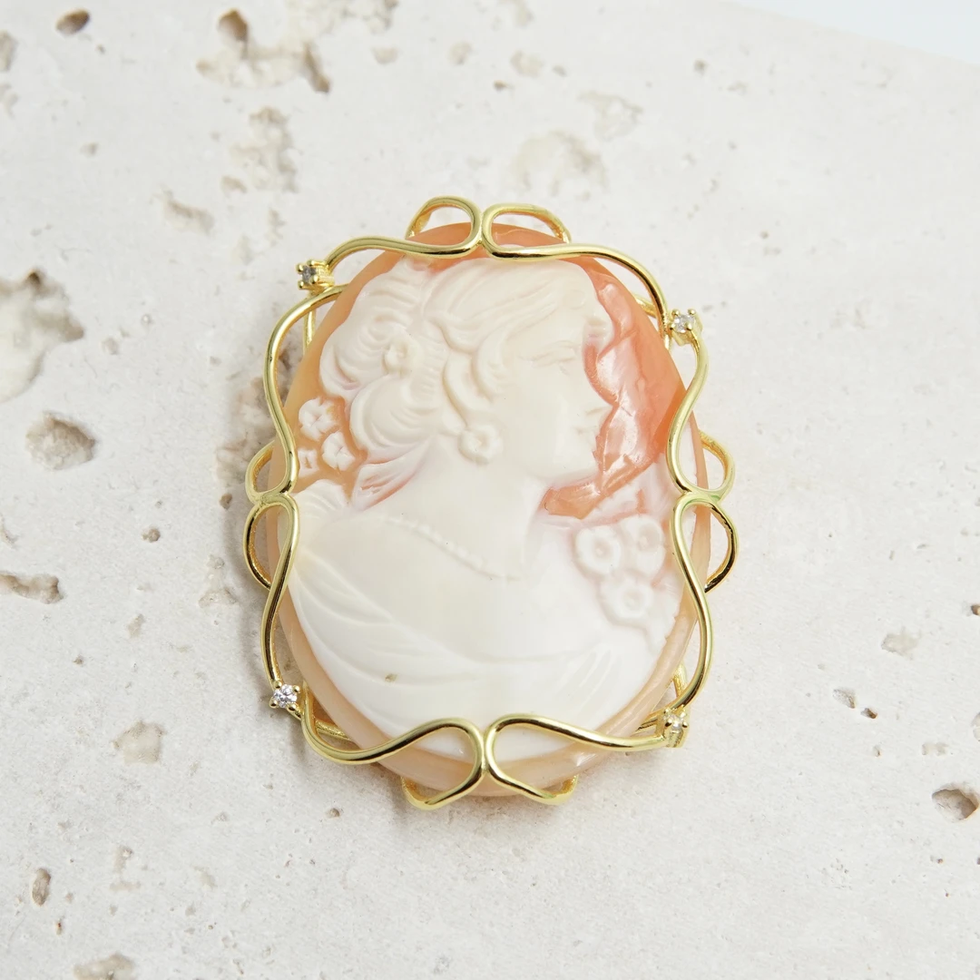 铜合金吊坠 铜合金胸针佛罗伦萨首华丽胸针吊坠首饰 LG104