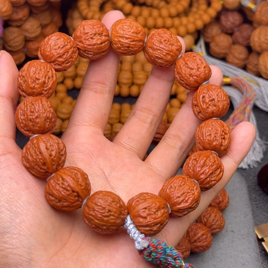 猴头核桃吊坠定向小八棱