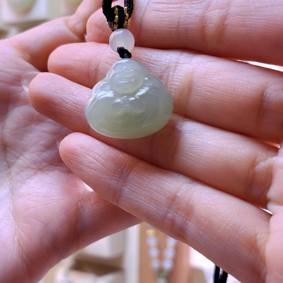 和田玉吊坠(赠链)未镶嵌G***u