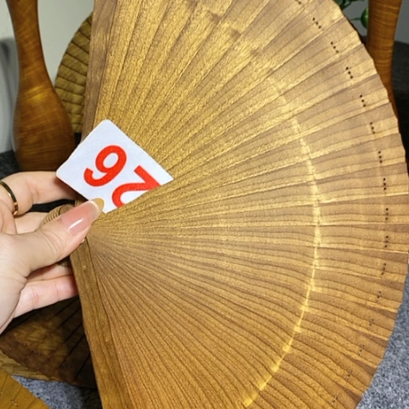【闪购商品】金丝楠金丝楠木扇子