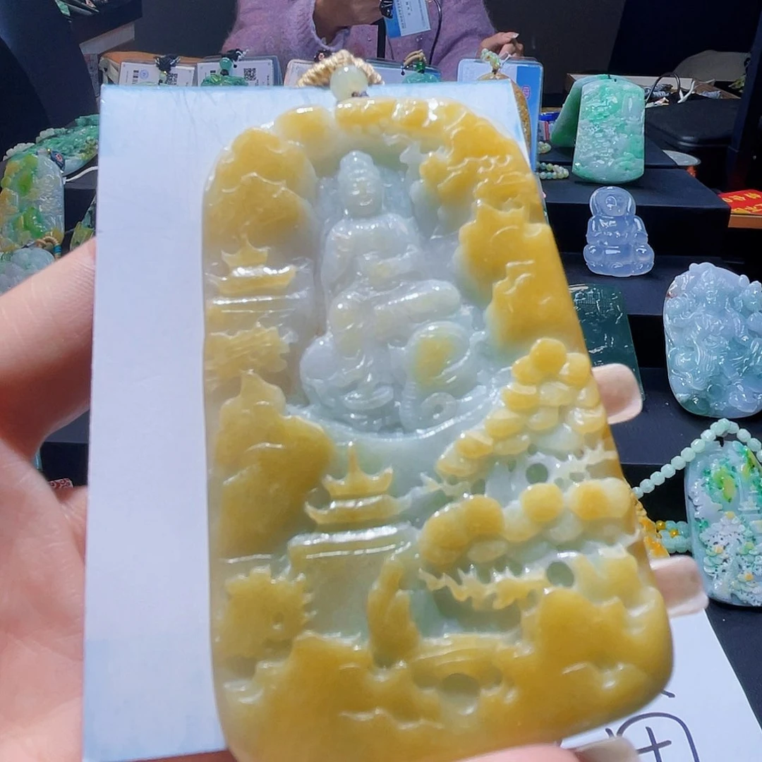 颈饰未镶嵌翡翠翡翠