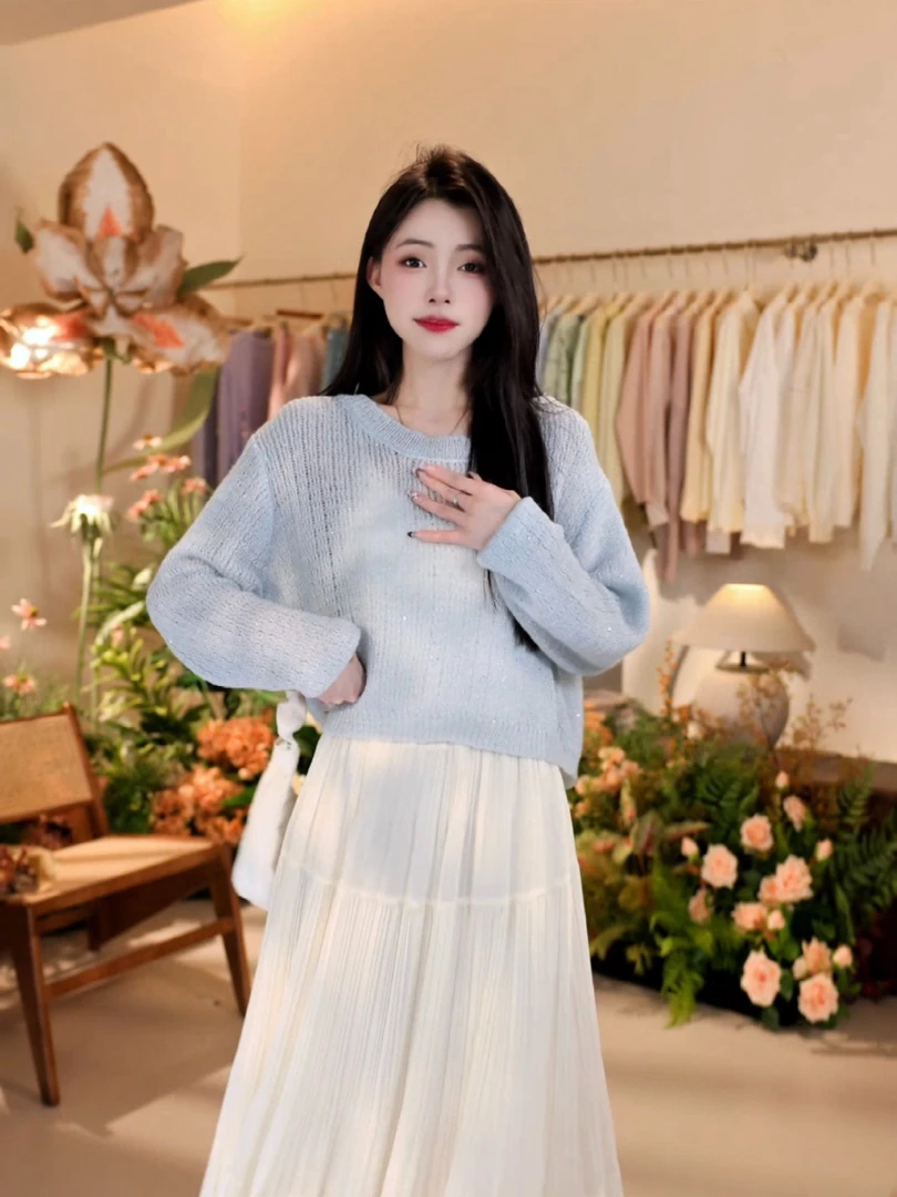 【2025早春新款现货合集】 春夏设计感女宽松韩系减龄风百搭上衣