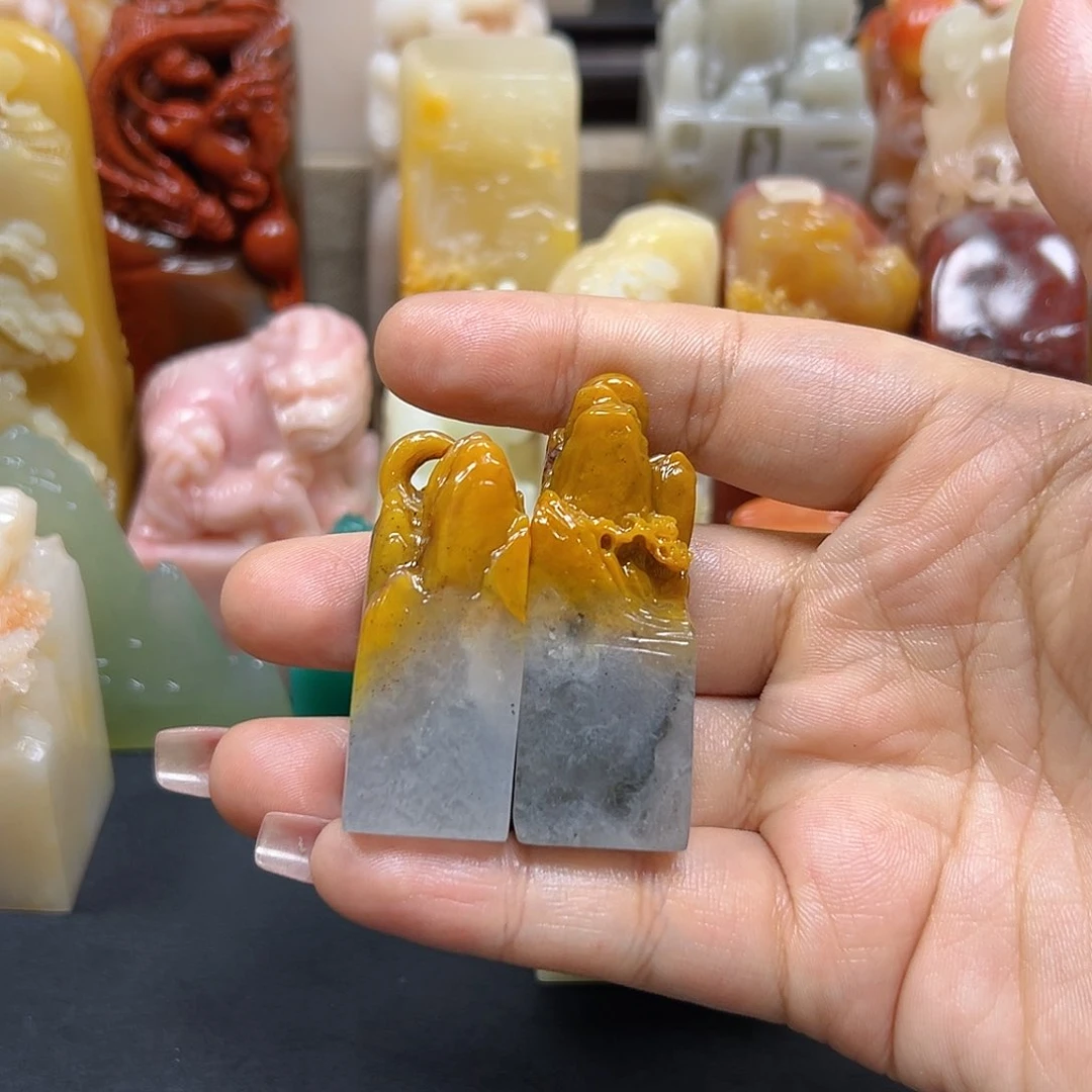 寿山石和*印章雕刻工艺