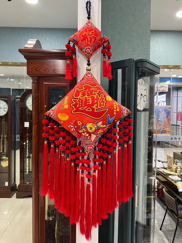 刺绣 孤品玄关摆件51号