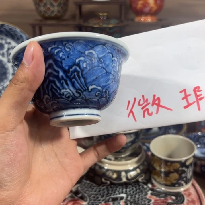 负***负景德镇手工手绘陶瓷