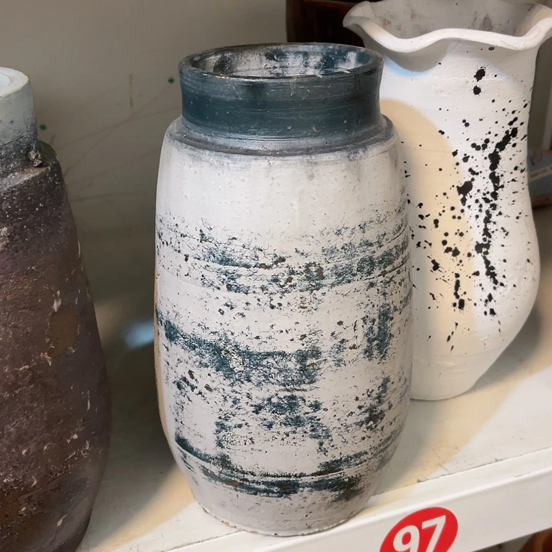 红陶无孔无孔口径10高度23