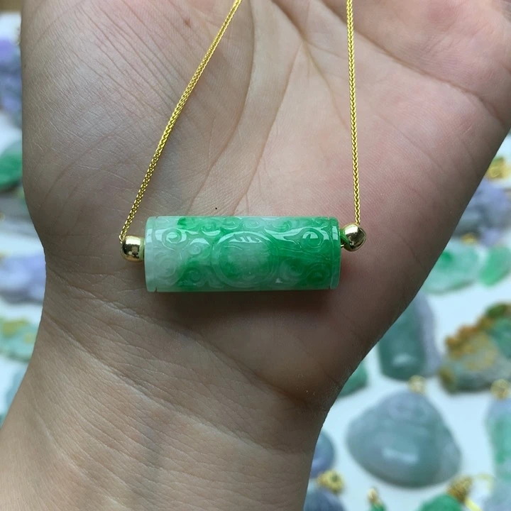 颈饰未镶嵌翡翠L****了翡翠
