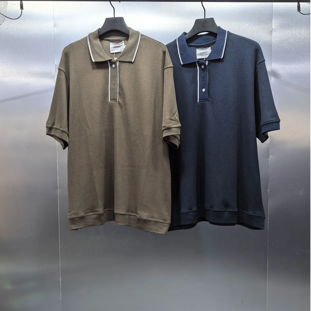 K05-50602-OUS西甲纯色时尚舒适百搭POLO领半袖
