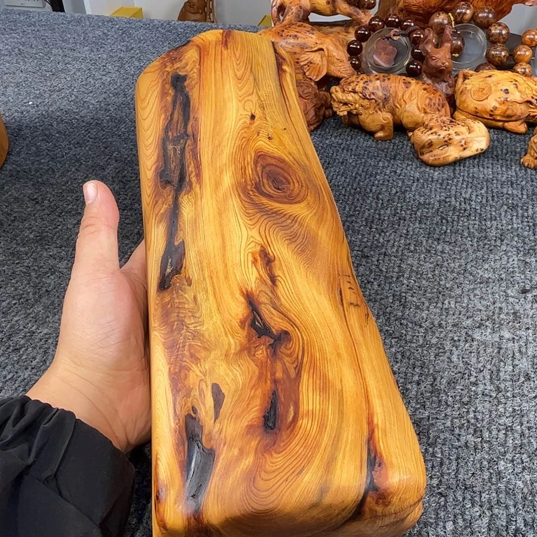 崖柏太行崖柏骨料雷击木枕头