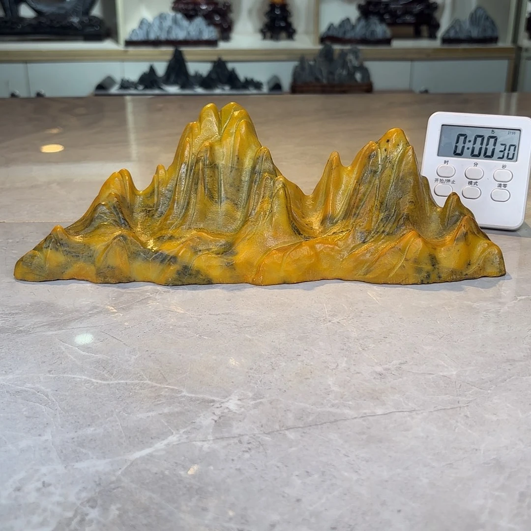郁***闷灵璧石手工雕刻奇石摆件