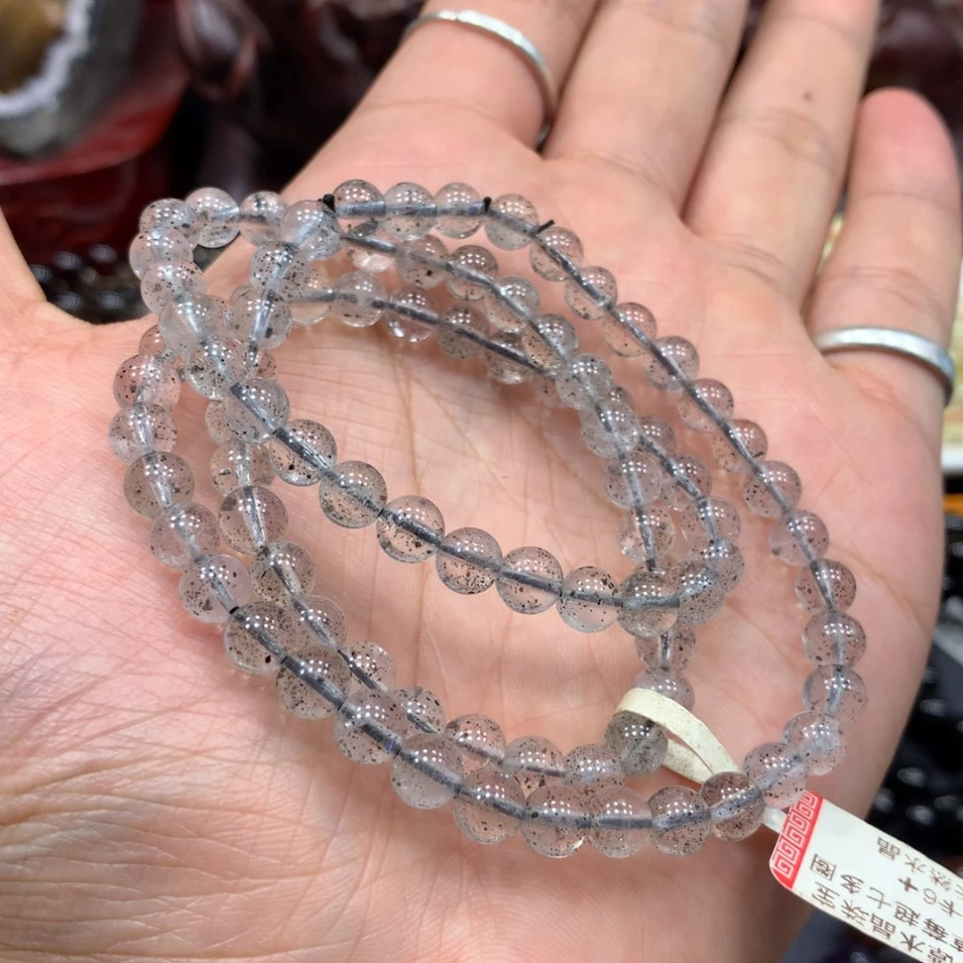 水晶手串未镶嵌天然