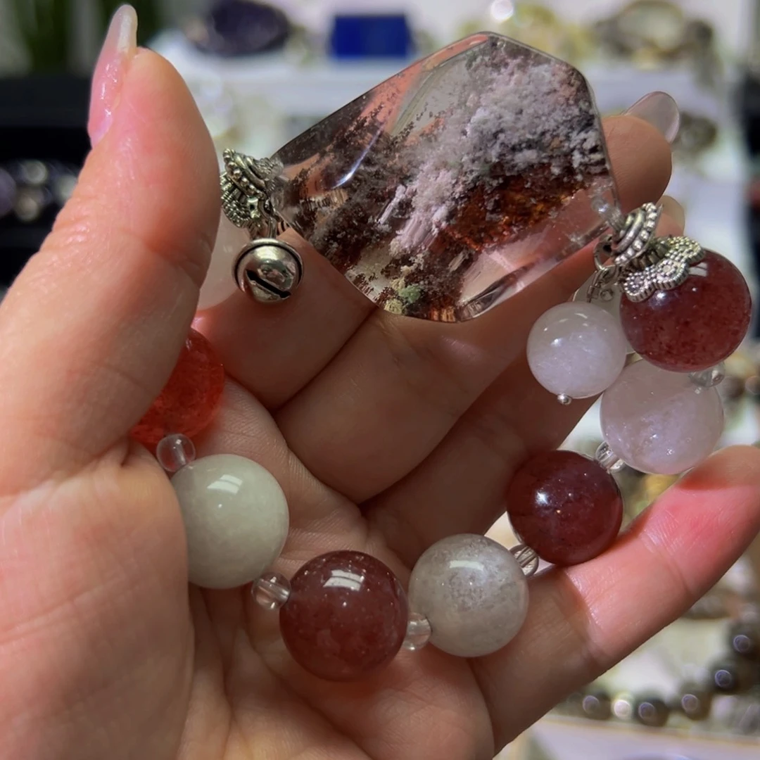 合金手链水晶麦*子手串