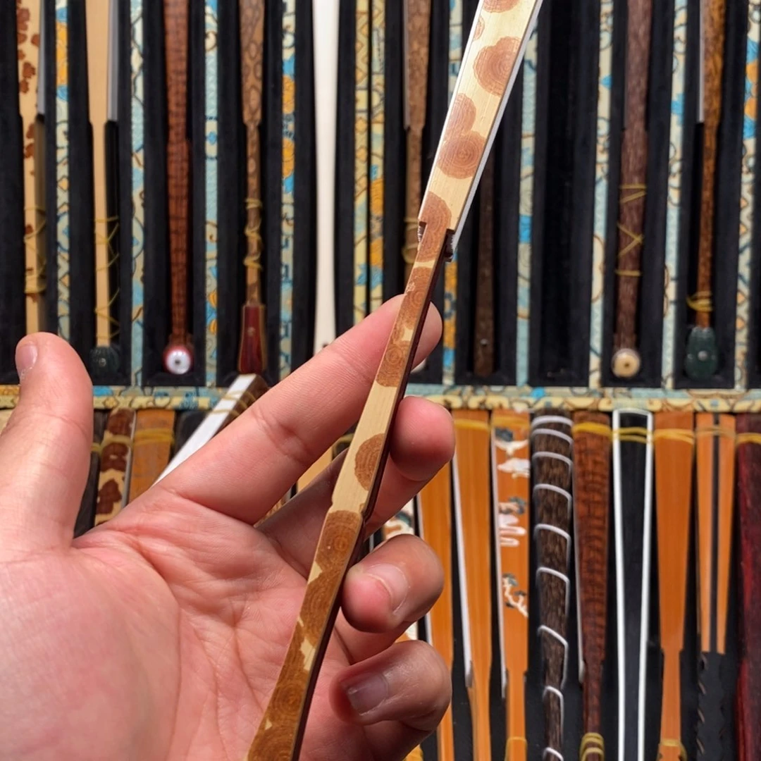 扇子郑****管文玩折扇文玩折扇