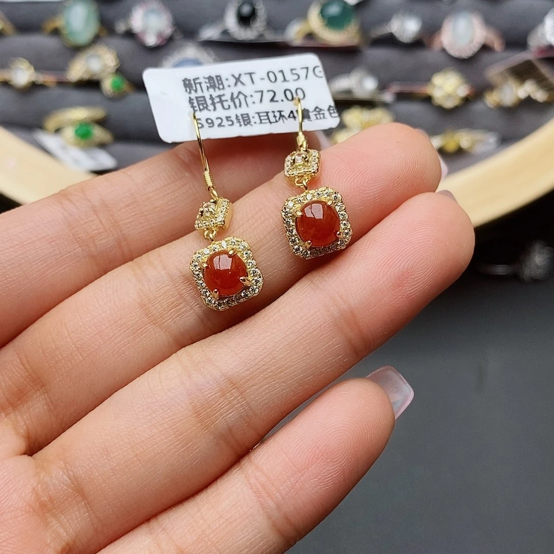 翡翠戒指银S925镶嵌暴**神11111111