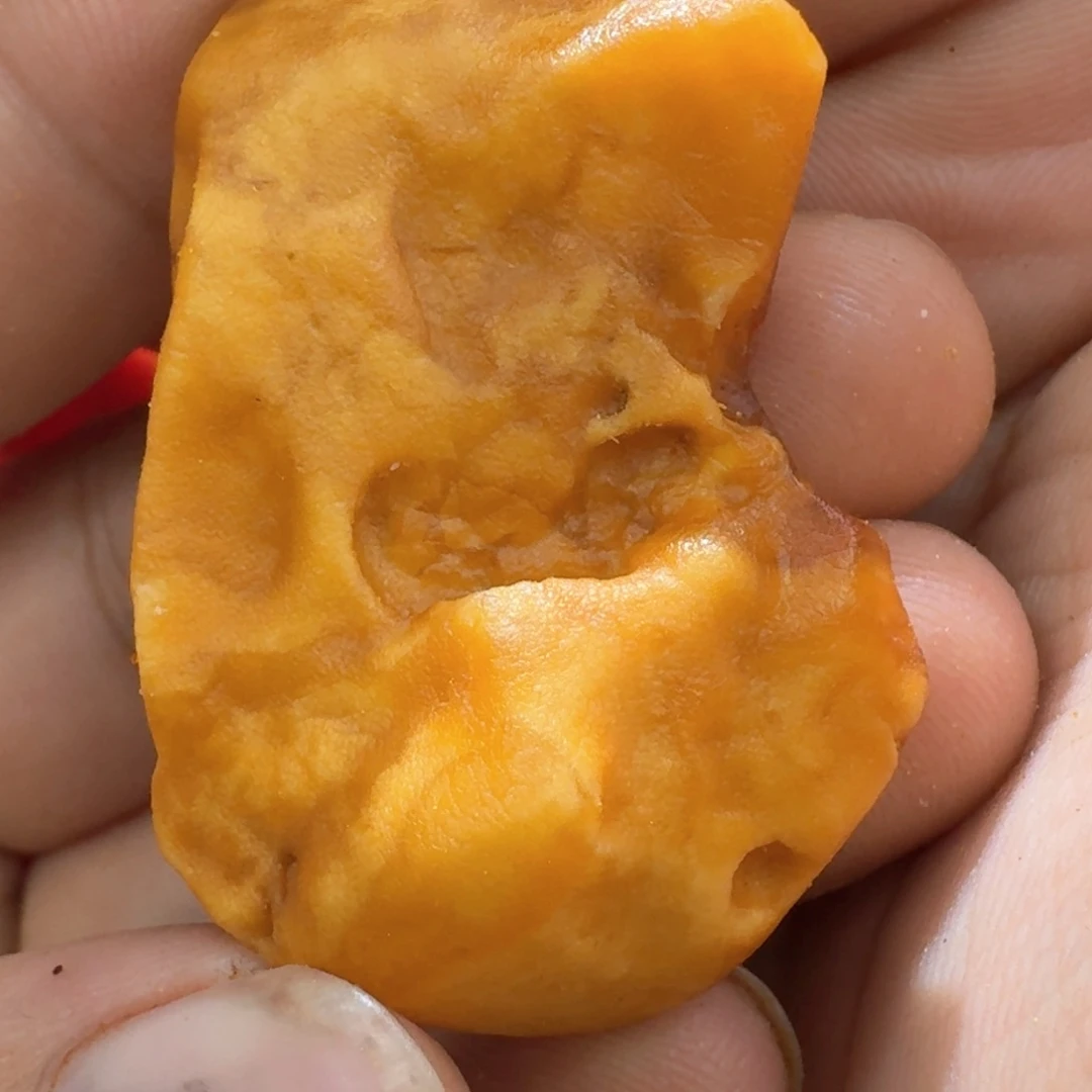 裸石琥珀未镶嵌牵****步专拍